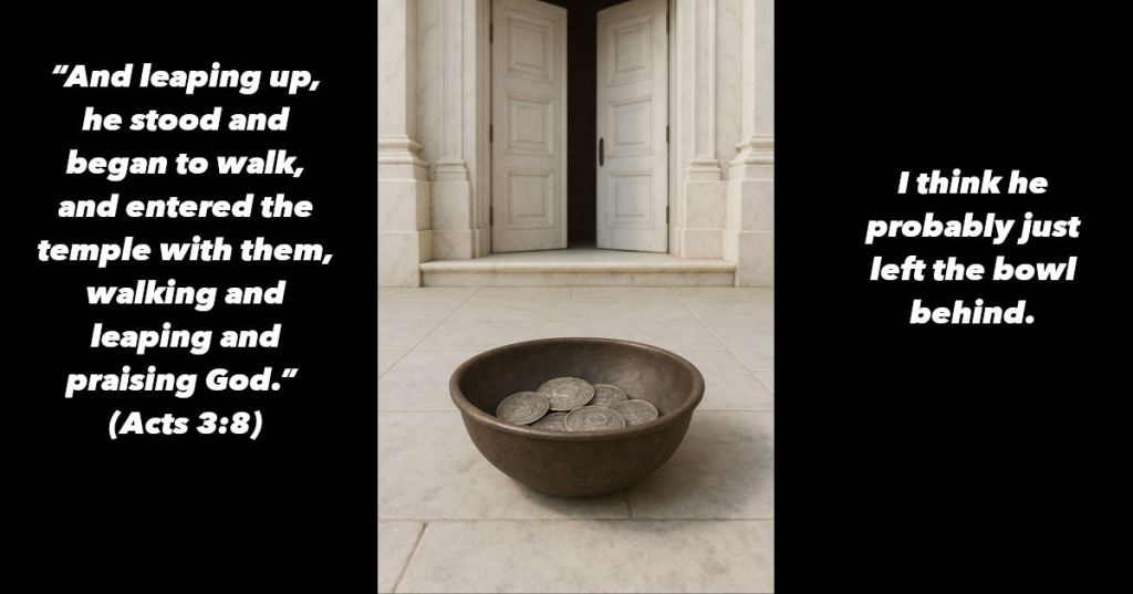 August 5 –  The Beggar at the Gate — Acts&nbsp;#7