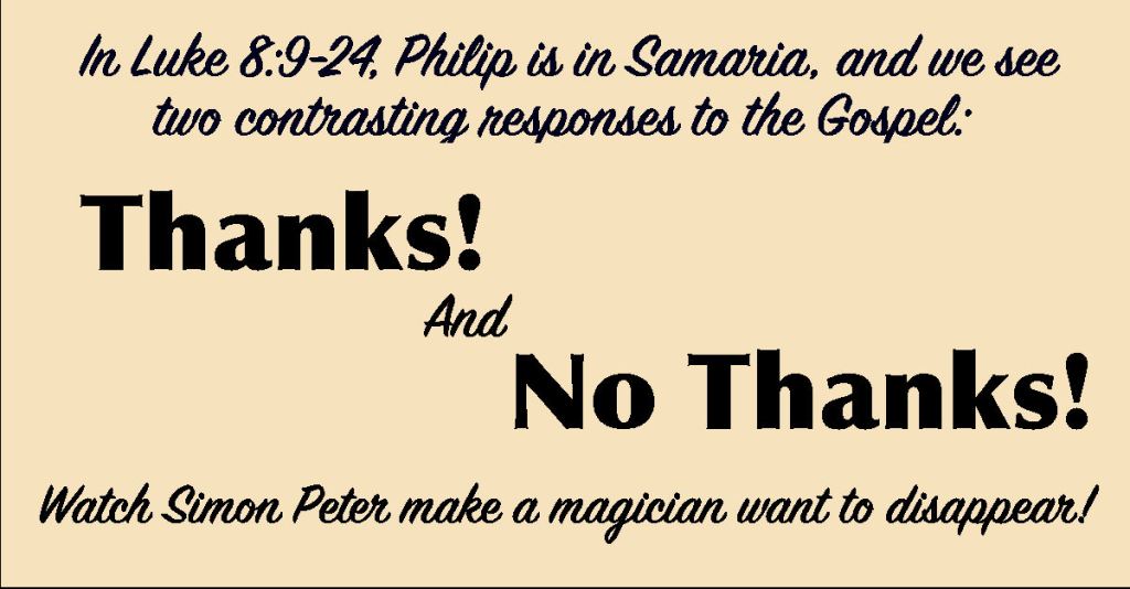 November 25, 2025 –  Responses to the Gospel — “Thanks” & “No Thanks” — Acts&nbsp;#22