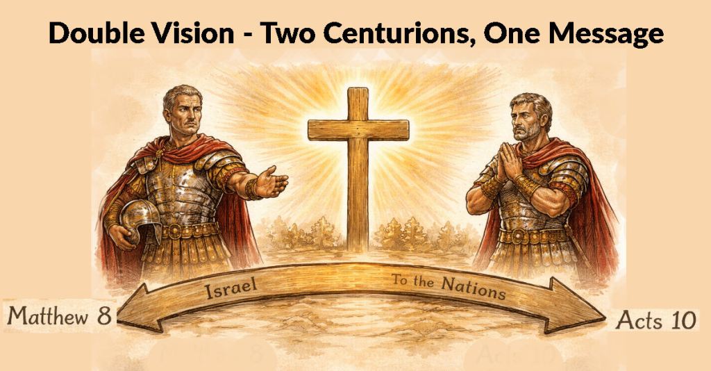 February 26, 2026 –  Double Vision – Two Centurions — Acts&nbsp;#31